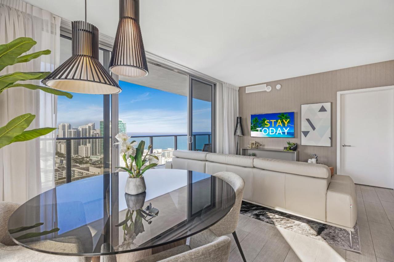Hyde Beach House - Luxury 2-Bedroom - Gorgeous View - Resort Amenities - Rooftop Pool - Hot Tub - Tennis Court - Minutes To The Ocean Hollywood Buitenkant foto