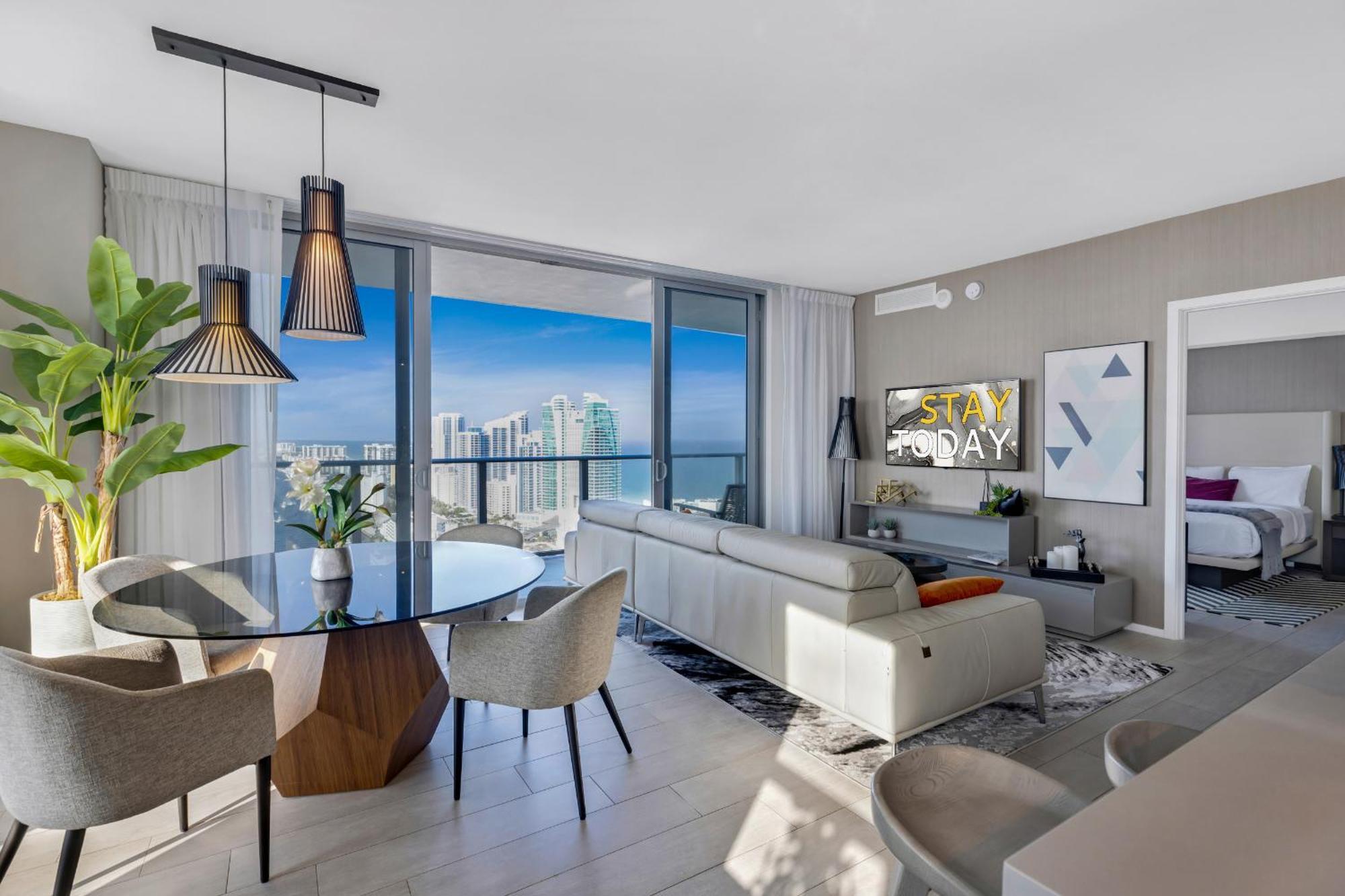 Hyde Beach House - Luxury 2-Bedroom - Gorgeous View - Resort Amenities - Rooftop Pool - Hot Tub - Tennis Court - Minutes To The Ocean Hollywood Buitenkant foto